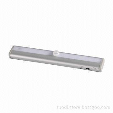 LED Inside Cabinet Light with 4 x AAA or Rechargeable Batteries, 70mA Operating Current